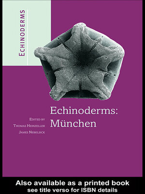 cover image of Echinoderms